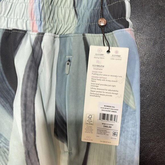 CALIA Women's Mid Rise Infinity Run Short - Picture 4 of 11